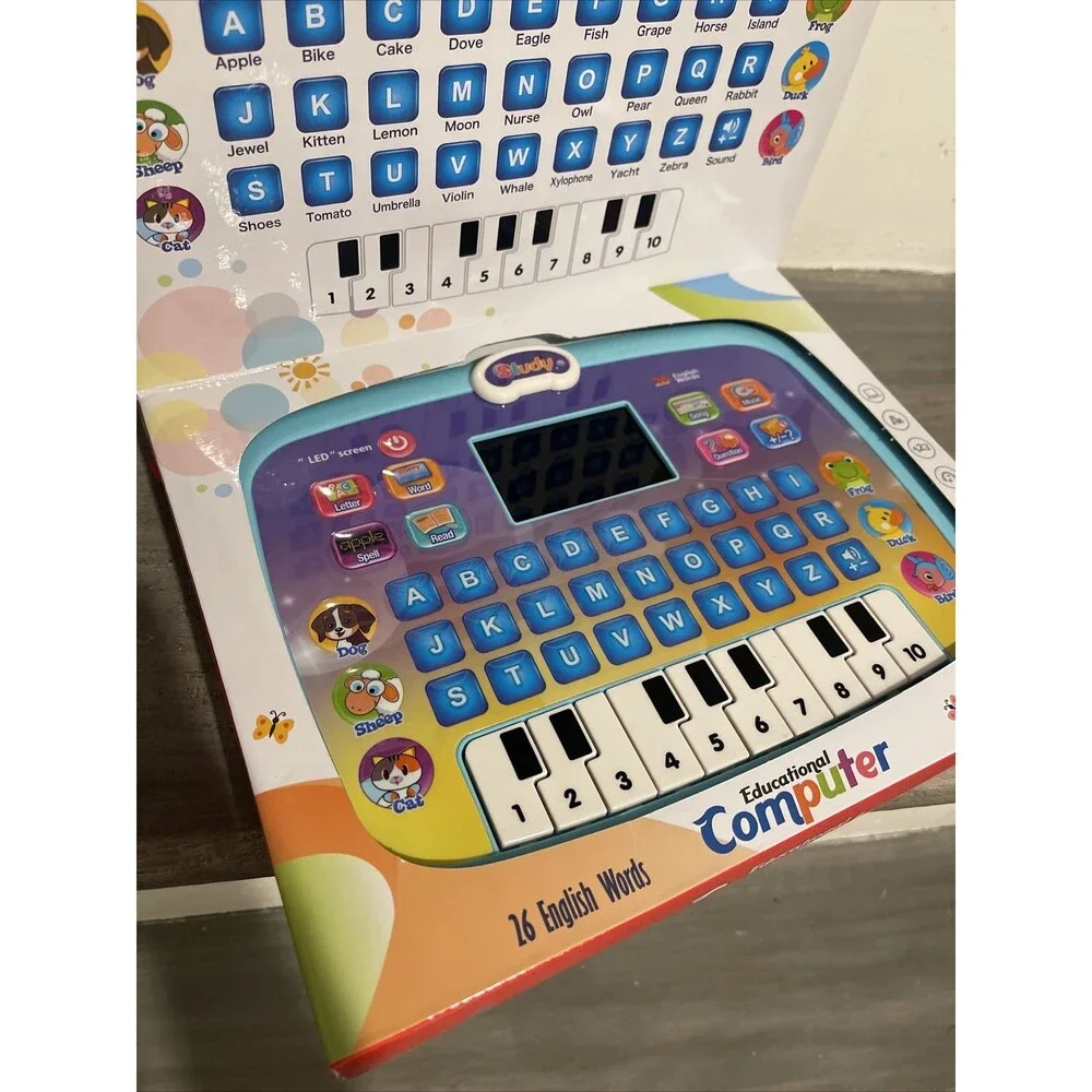 Educational Learning Toys for Kids Toddlers Age 2 3 4 5 6 7 Years - Blue Color